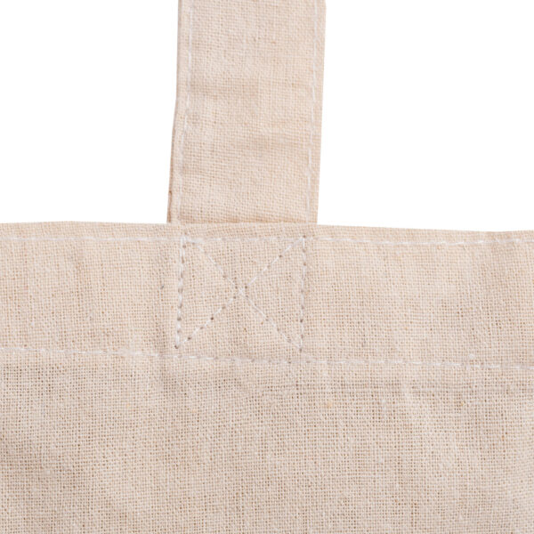 Calico Bag with Gusset - Image 3