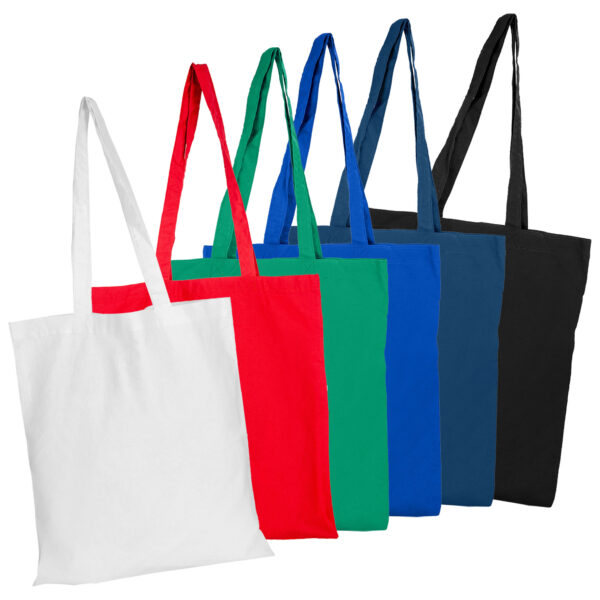 Coloured Calico Bag no Gusset - Image 2
