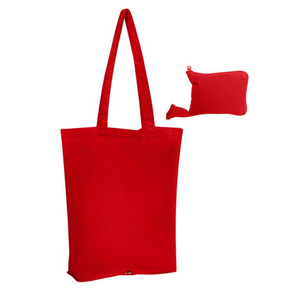 Foldable Calico Bag - Image 4