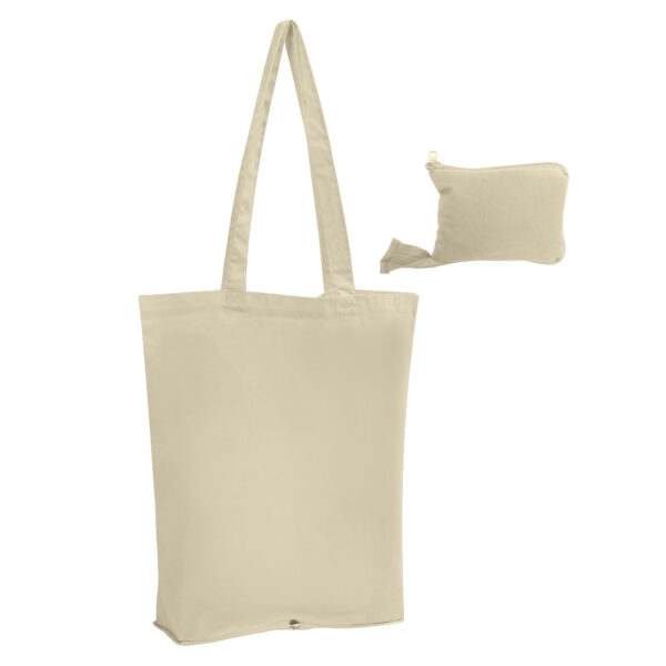 Foldable Calico Bag - Image 5