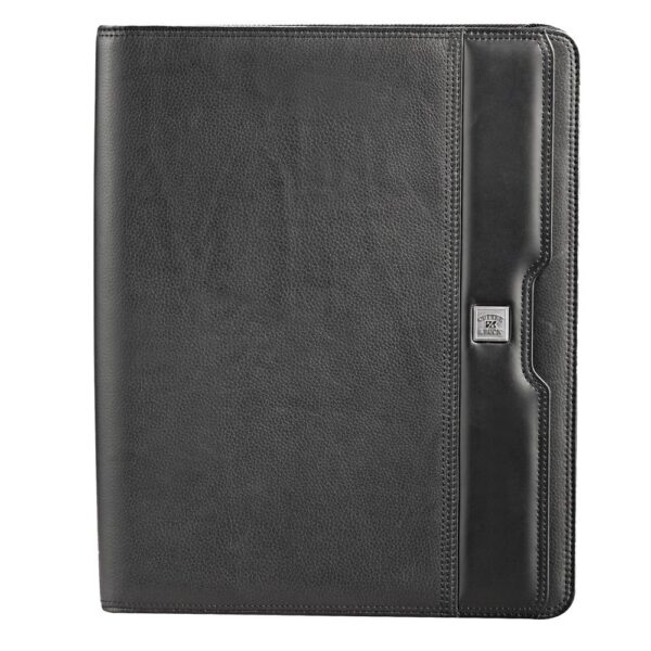 Cutter & Buck Nappa Leather A4 Zippered Compendium - Image 2