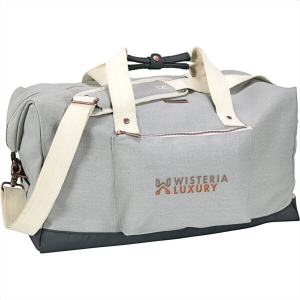 Cutter & Buck® 19" 49L Cotton Weekender Duffel - Image 6