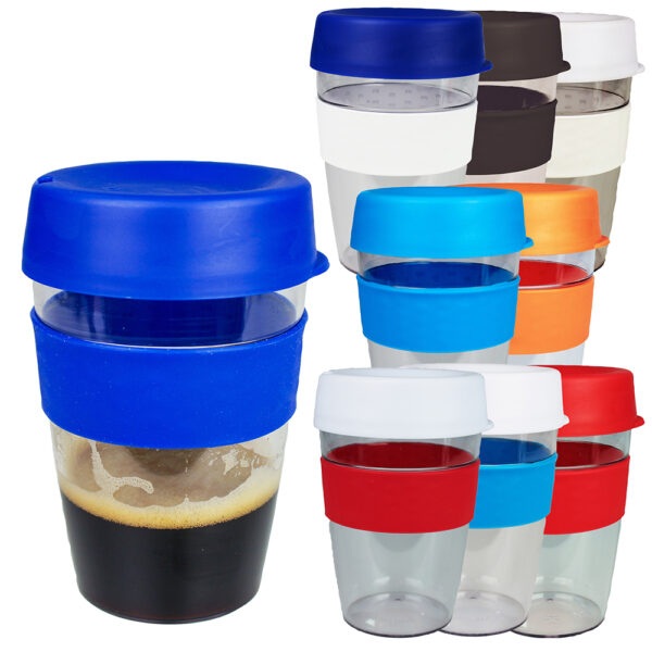 Tritan Carry Cup with Lid and Band 360ml - Image 20