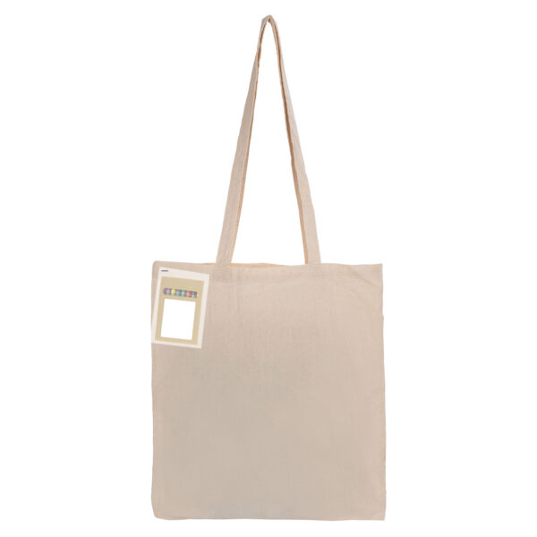Colouring Long Handle Calico Shopper - Image 2