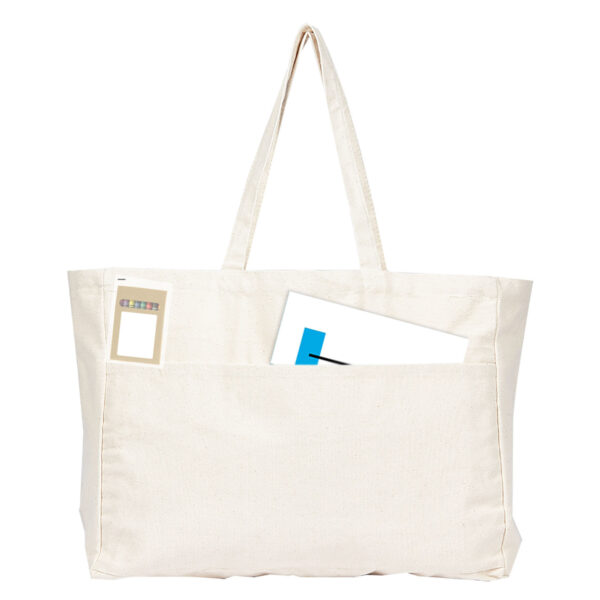 Colouring Delton Canvas Large Shopper - Image 2