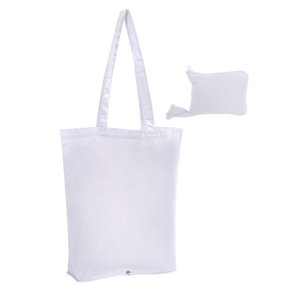 Colouring Foldable Calico Bag - Image 4