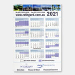 Magnetic Tab Calendar