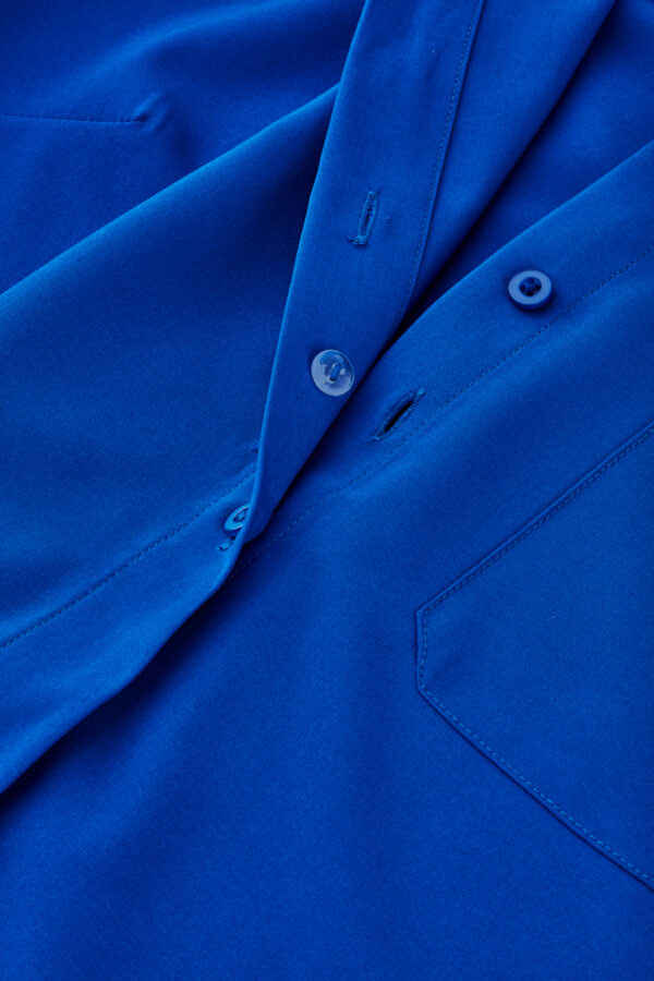 Womens Florence Plain 3/4 Sleeve Shirt - Image 4