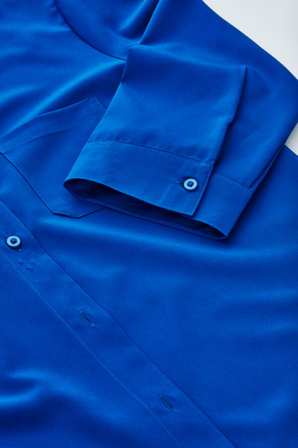 Womens Florence Plain 3/4 Sleeve Shirt - Image 5