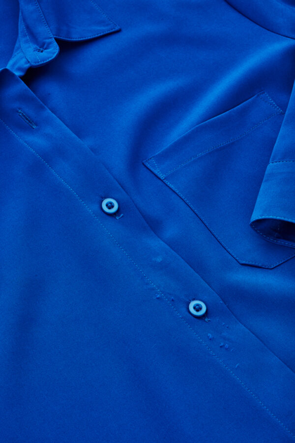 Womens Florence Plain 3/4 Sleeve Shirt - Image 6