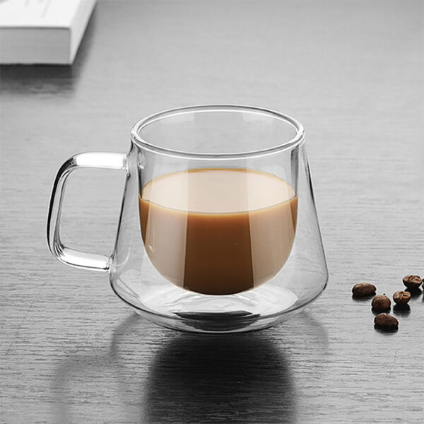 Diamond Glass Coffee Cup - Image 5