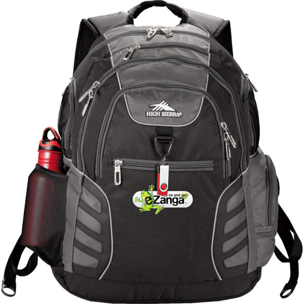 High Sierra Swerve Big Wig 17" 42L Compu-Backpack - Image 4