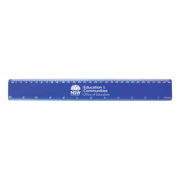 30cm Plastic Ruler - Image 2