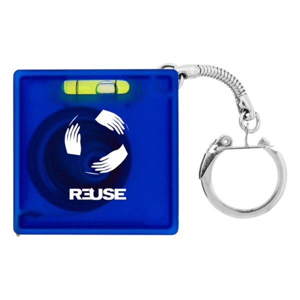 Tape Measure with Level Key Chain - Image 4