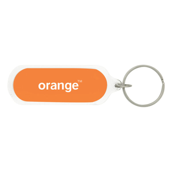 Oval Acrylic Keychain - Image 4