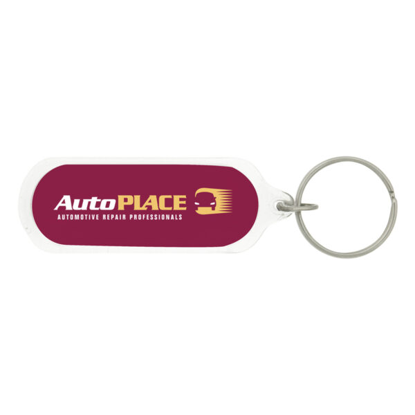 Oval Acrylic Keychain - Image 5