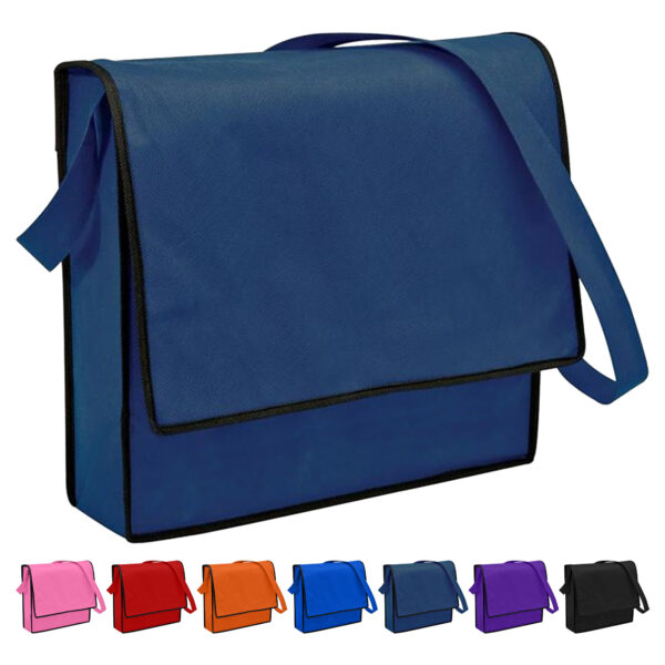Non Woven Flap Satchel - Image 2