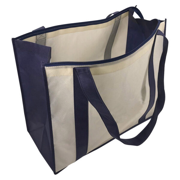 Non Woven Large Zipped Shopping Bag - Image 6