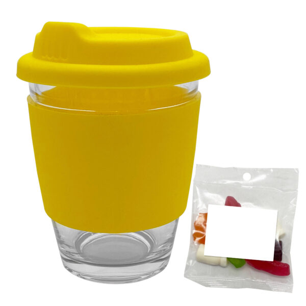 Jelly Party Mix in Carlo Glass Coffee Cup - Image 3
