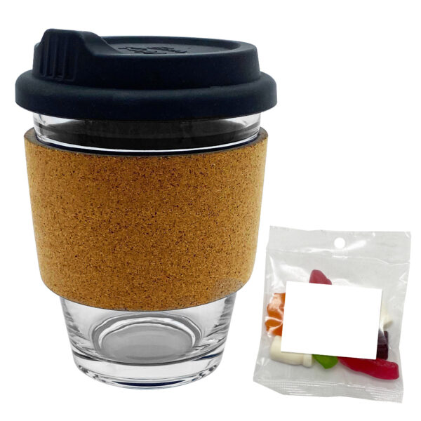 Jelly Party Mix in Cork Band Glass Coffee Cup - Image 10
