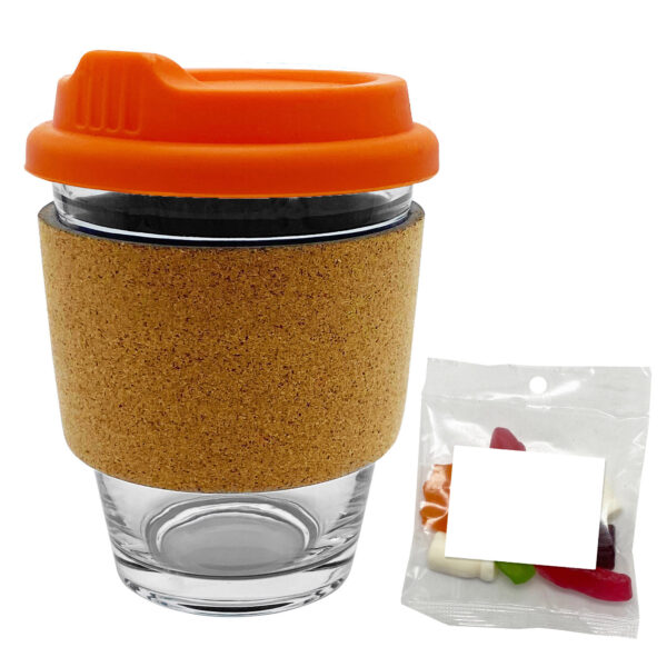 Jelly Party Mix in Cork Band Glass Coffee Cup - Image 14