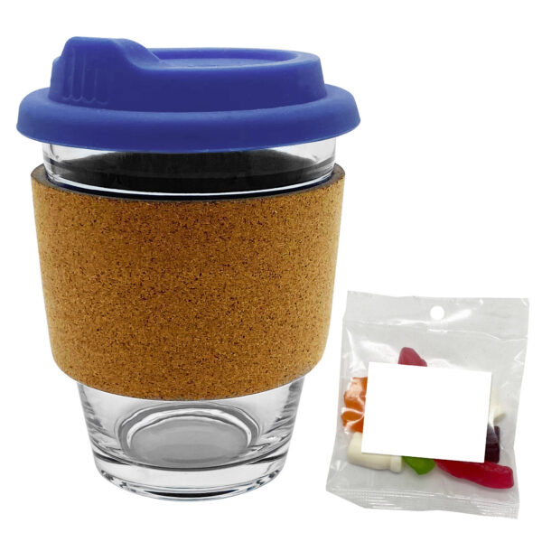 Jelly Party Mix in Cork Band Glass Coffee Cup - Image 8