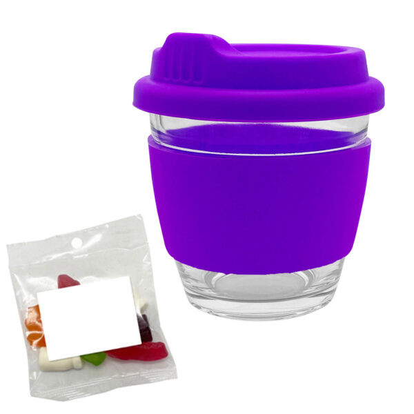 Jelly Party Mix in Venice Glass Coffee Cup - Image 2