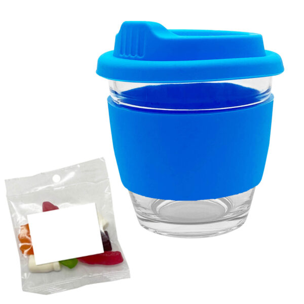Jelly Party Mix in Venice Glass Coffee Cup - Image 4
