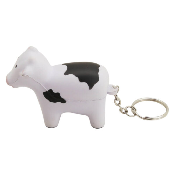 Stress Cow Key Ring - Image 2