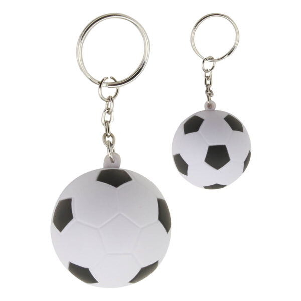 Stress Soccer Ball Key Ring - Image 2