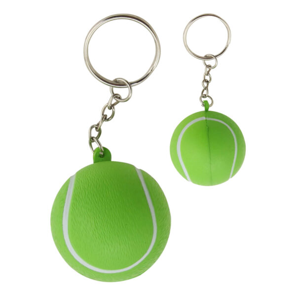 Stress Tennis Ball Key Ring - Image 2
