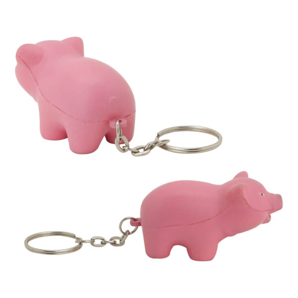 Stress Pig Key Ring - Image 2
