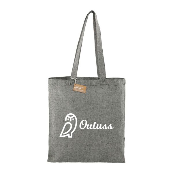 Recycled 140gms Cotton Twill Tote - Image 2
