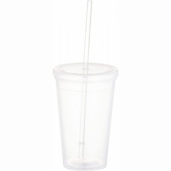 Iceberg 470ml Tumbler with Straw - Image 2