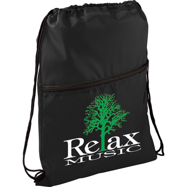 Insulated Zippered Drawstring Sportspack - Image 4