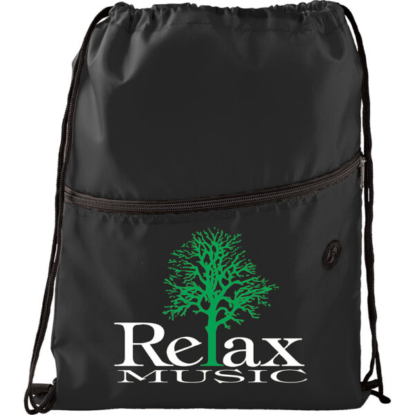Insulated Zippered Drawstring Sportspack - Image 5