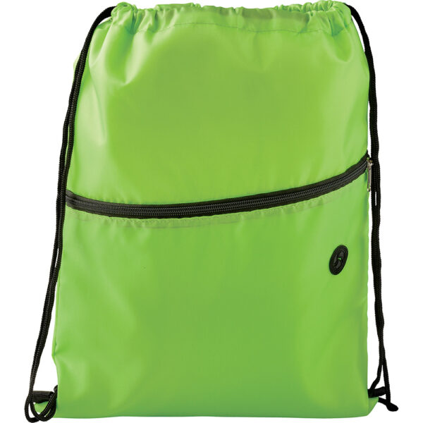 Insulated Zippered Drawstring Sportspack - Image 6