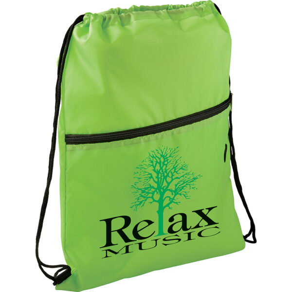 Insulated Zippered Drawstring Sportspack - Image 8