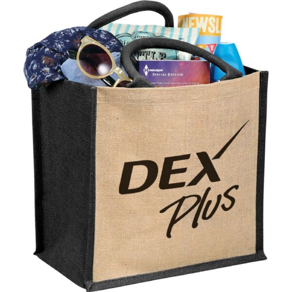Medium Jute Gift Tote 17L - Image 5