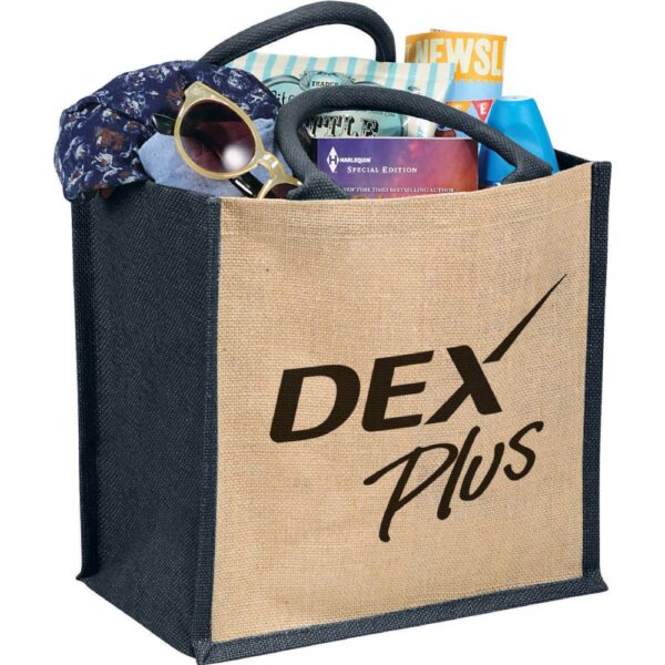 Medium Jute Gift Tote 17L - Image 8