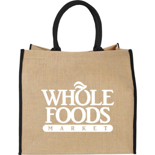 Large Jute Tote 29L - Image 4