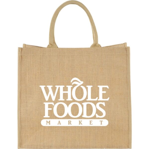 Large Jute Tote 29L - Image 8