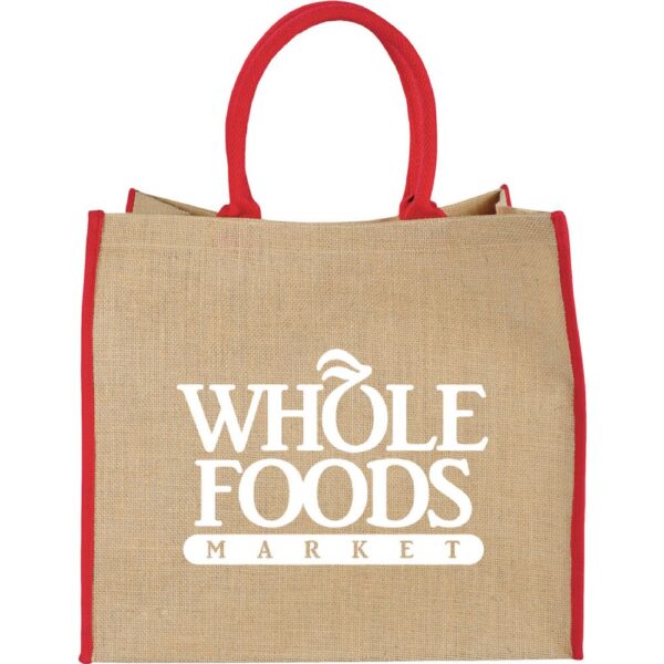 Large Jute Tote 29L - Image 14