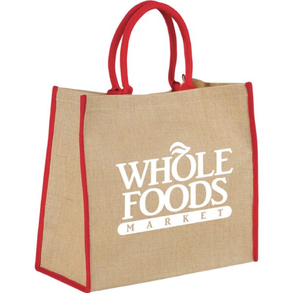 Large Jute Tote 29L - Image 15