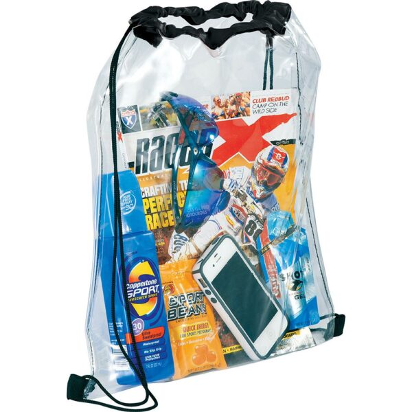 Rally Clear Drawstring Sportspack - Image 4