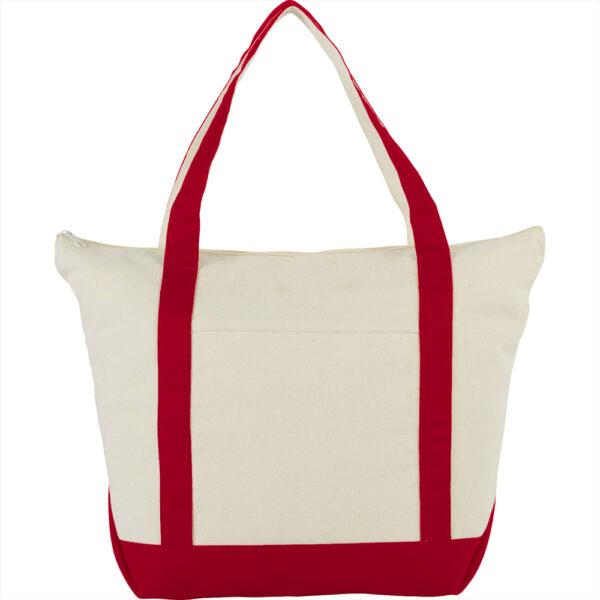 Zippered Cotton Tote 37L - Image 9