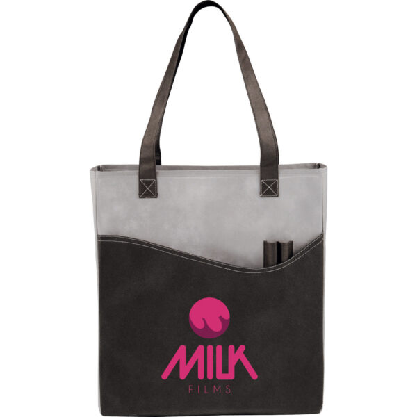Rivers Pocket Non-Woven Convention Tote - Image 13