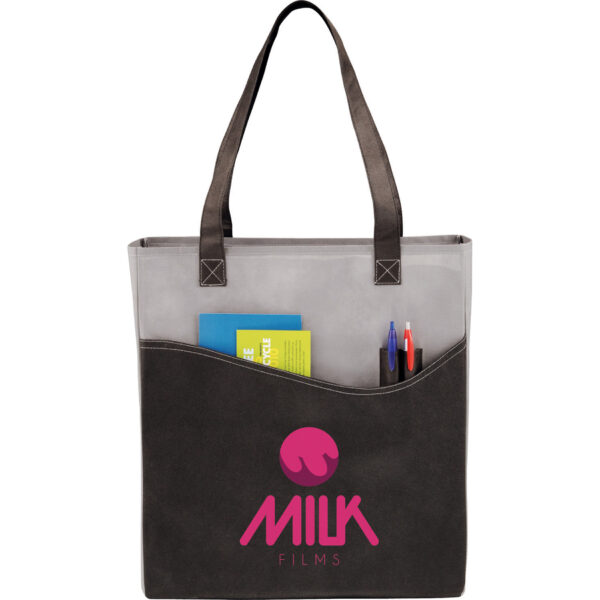 Rivers Pocket Non-Woven Convention Tote - Image 16
