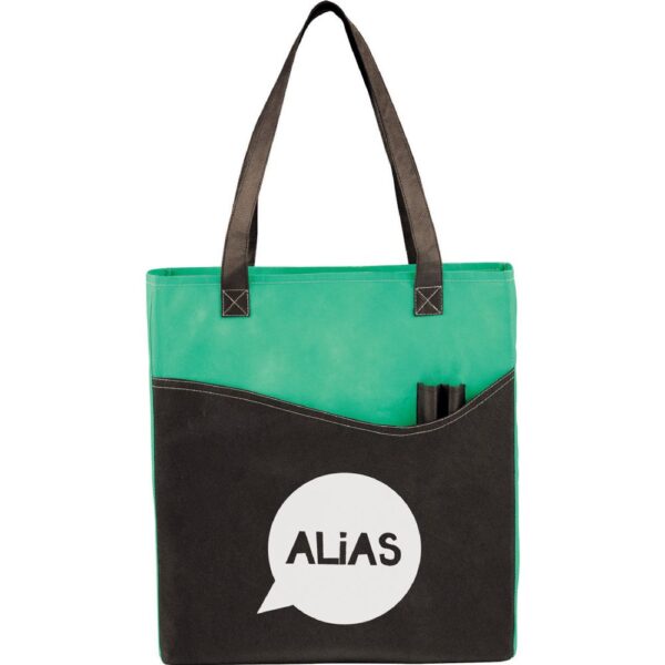 Rivers Pocket Non-Woven Convention Tote - Image 22