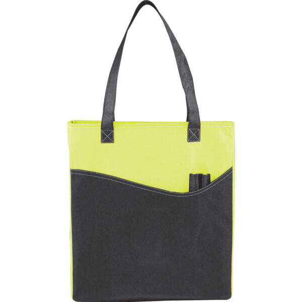 Rivers Pocket Non-Woven Convention Tote - Image 4